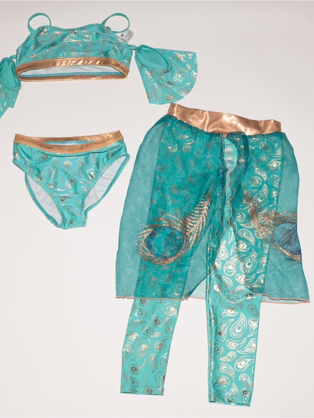 Disney Jasmine Deluxe 3-Piece Swimsuit